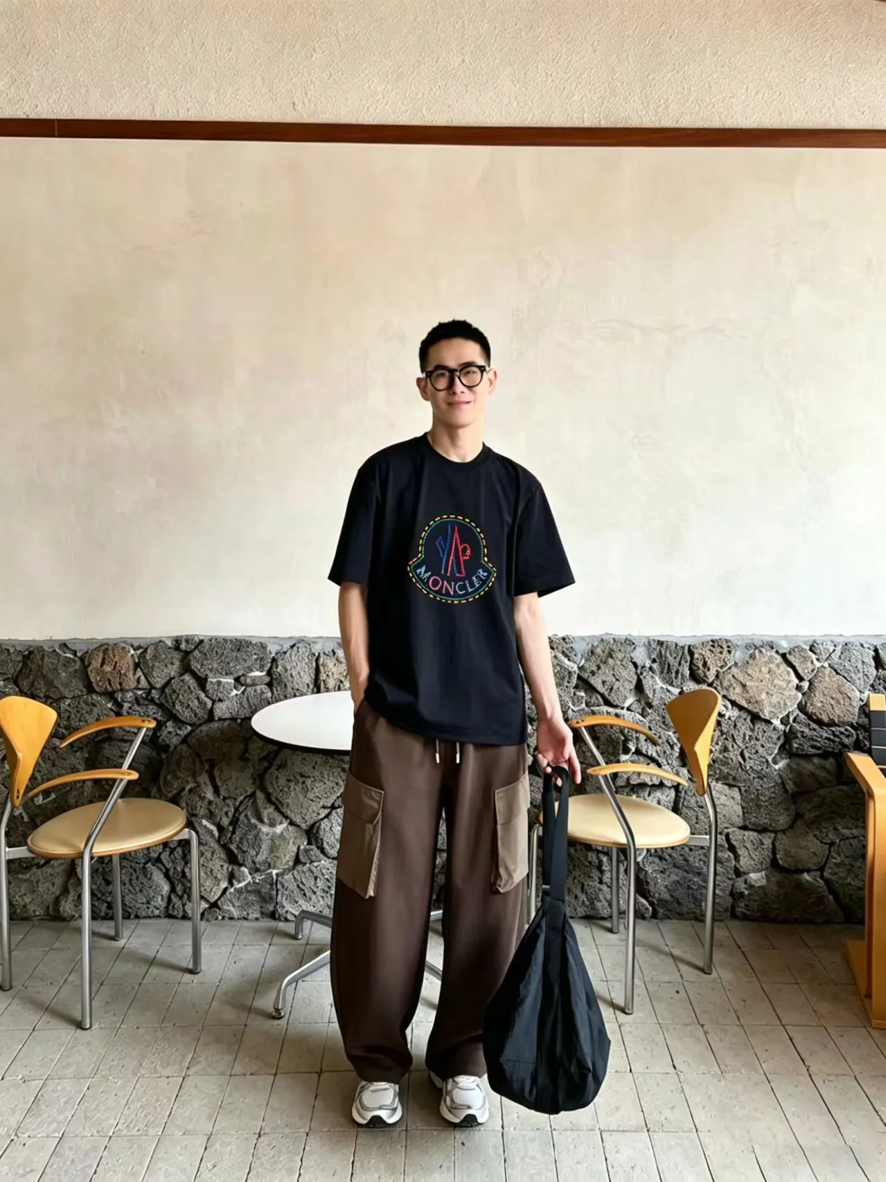 P80💰《Moncler~ 》 2026New Arrival Quality T ， , Versatile Quality ！ ‼ 32 250G ‼ ， ， ， ， T 🤪 Sizes：S-M-L-XL-2XL ：Black，White， Same Style